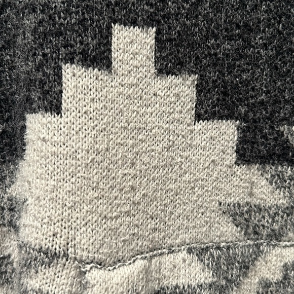 🦅American Eagle Vintage Aztec Pull Over Hoodie Sweater Unisex - Picture 5 of 16